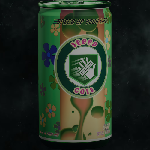 CAN OF SPEED COLA BY CRAFTDANIMATION