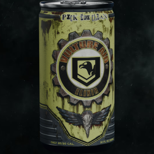 CAN OF VULTURE AID BY CRAFTDANIMATION