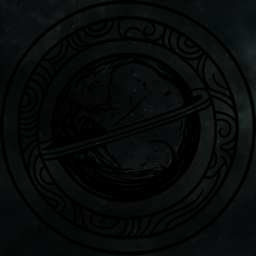 CARVED PLANETARY SYMBOL ON STONE CREATED BY CRAFTDANIMATION