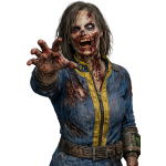 FALLOUT ZOMBIE 003 CREATED BY CRAFTDANIMATION