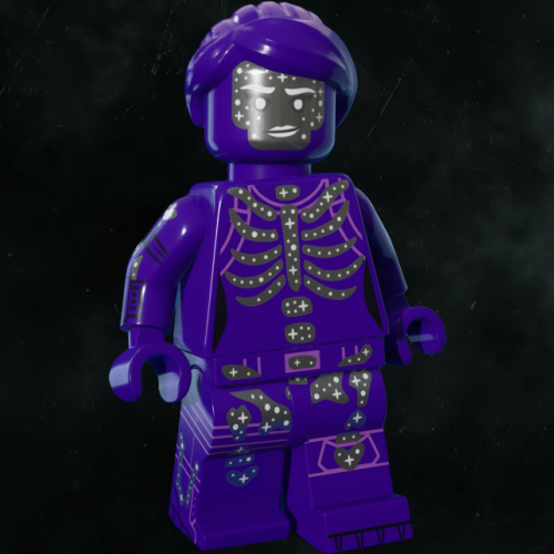 LEGO SPARKLE SKULL 001 SIGNATURE CUT