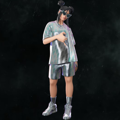 PLATINUM BILLIE EILISH 001 CUT