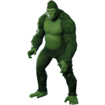 BEAST BOY 003 GORILLA FORM CUT BY CRAFTDANIMATION