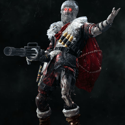 ZOMBIE FATHER CHRISTMAS 002 BY CRAFTDANIMATION