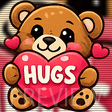 Hug Bear emote preview