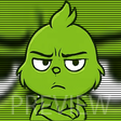 The Grinch Annoyed emote preview