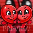 Heart emote preview