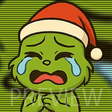 The Grinch Crying emote preview