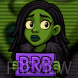 Elphaba BRB emote preview