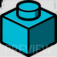 Lego Brick emote preview