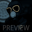 Gas Mask Man emote preview