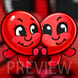 Heart emote preview