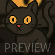 Black Cat emote preview