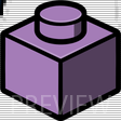Lego Brick emote preview